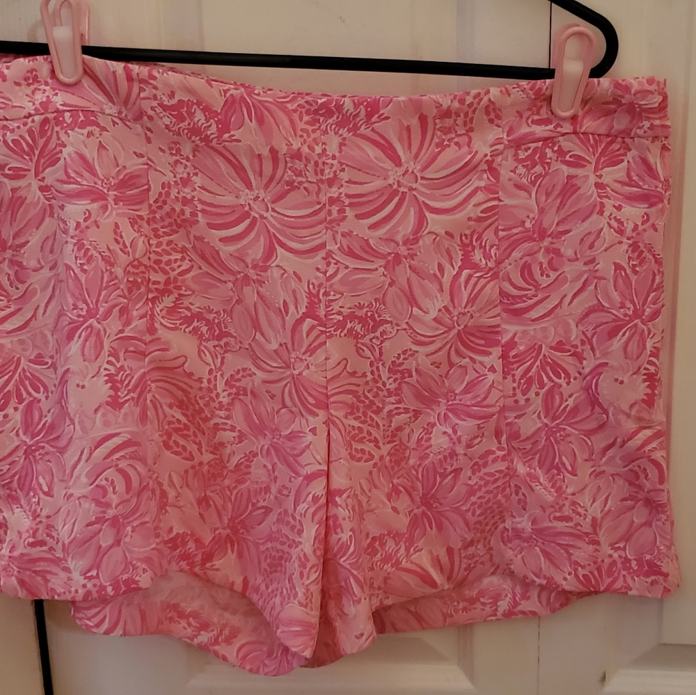 Lilly pulitzer fola shorts size 12